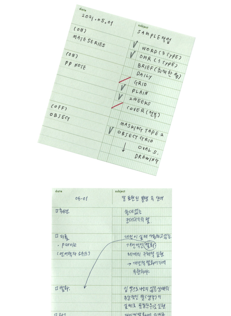 Analogue Keeper - Wordbook Memo Pad