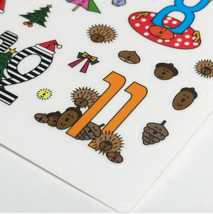 2026 calendar sticker