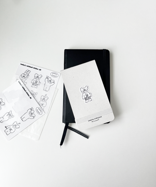 Scooty Studio Today's Michael Sticker 01