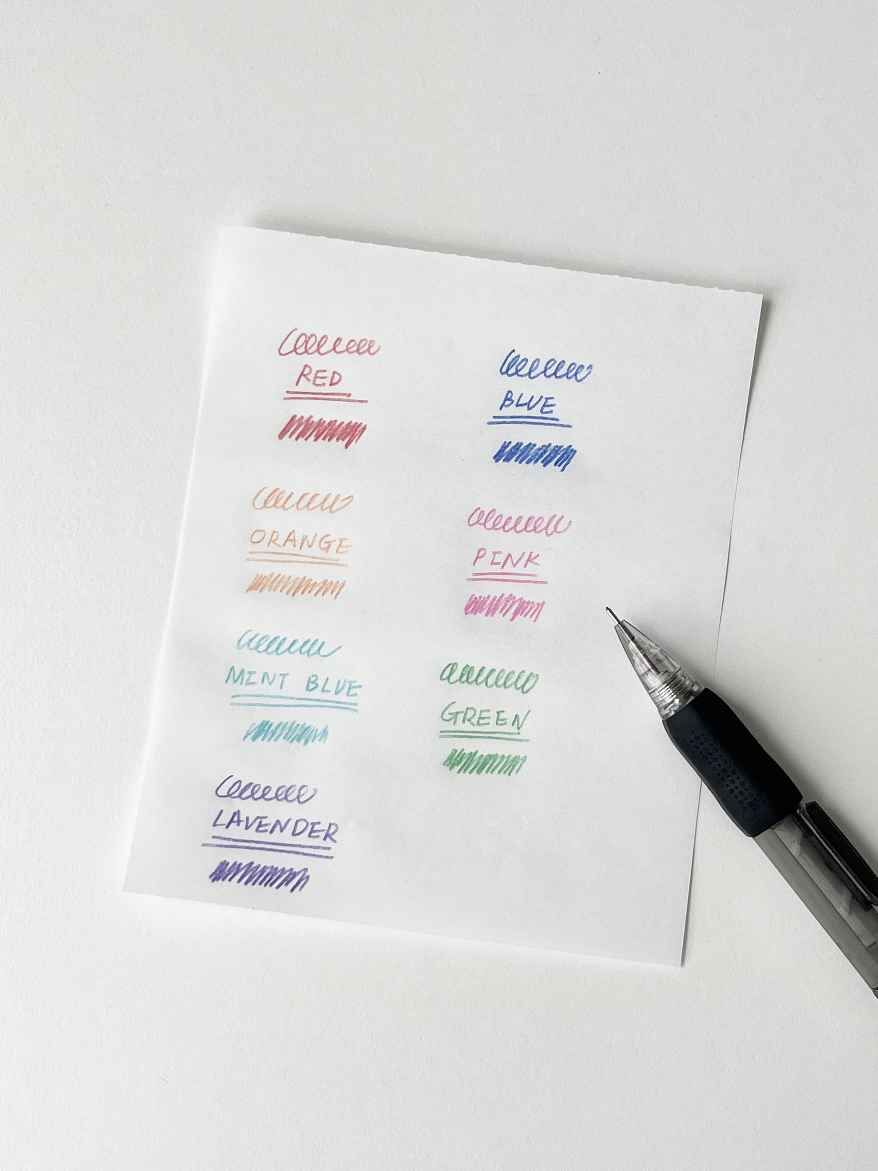 Uni Nano Dia Color Erasable Lead 0.5mm (Mix)