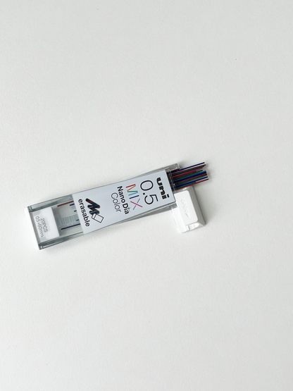 Uni Nano Dia Color Erasable Lead 0.5mm (Mix)