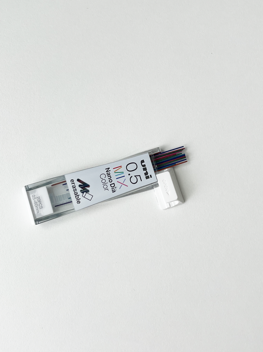 Uni Nano Dia Color Erasable Lead 0.5mm (Mix)