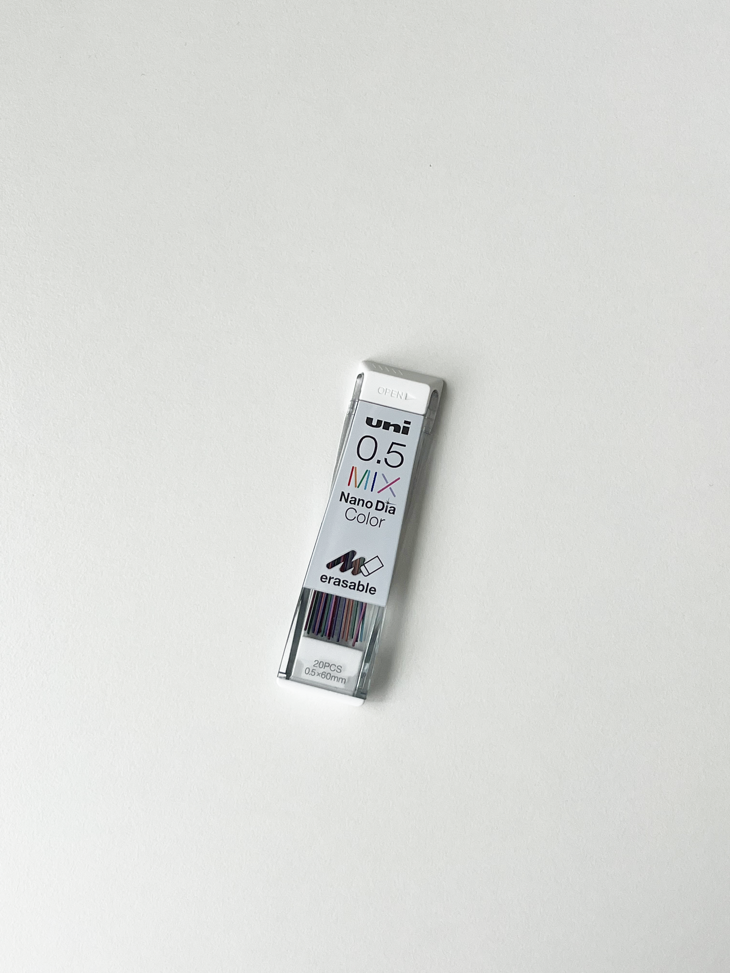 Uni Nano Dia Color Erasable Lead 0.5mm (Mix)