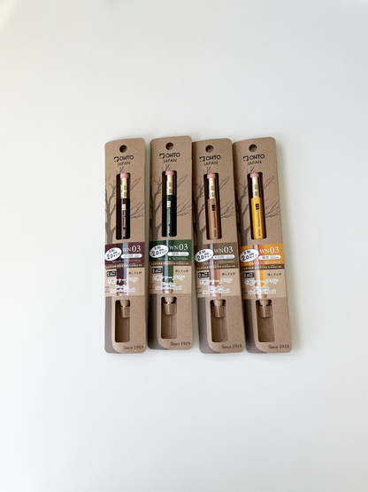 OHTO Wooden Mechanical Pencil 2.0mm (4 colors)