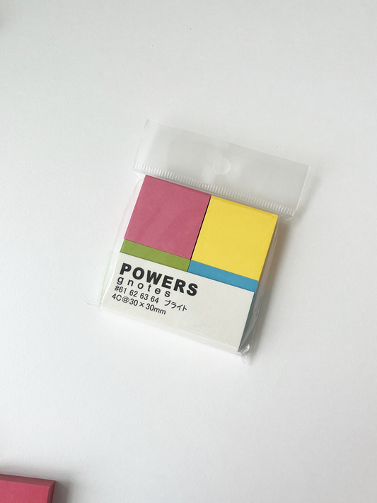 Printinform - Mini Sticky Notes 30 × 30 mm (Pop Color)