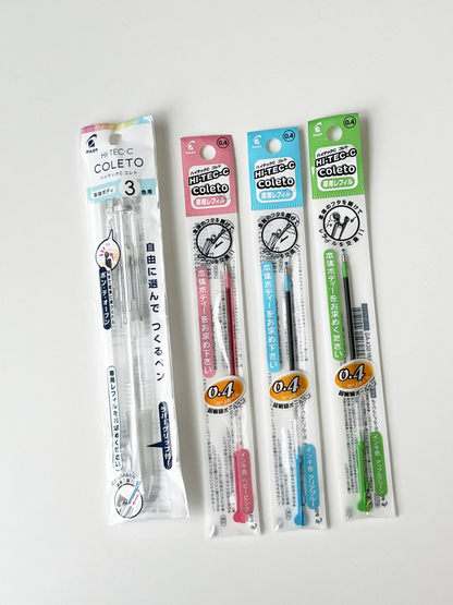 Pilot Hi-Tec-C Coleto Gel Ink Pen Set