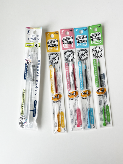 Pilot Hi-Tec-C Coleto Gel Ink Pen Set