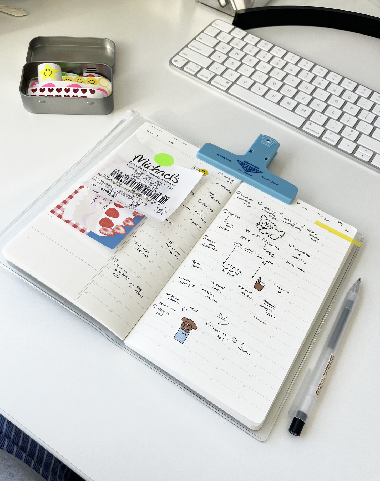 Random Sticker Tin (20+ Assorted Stickers)