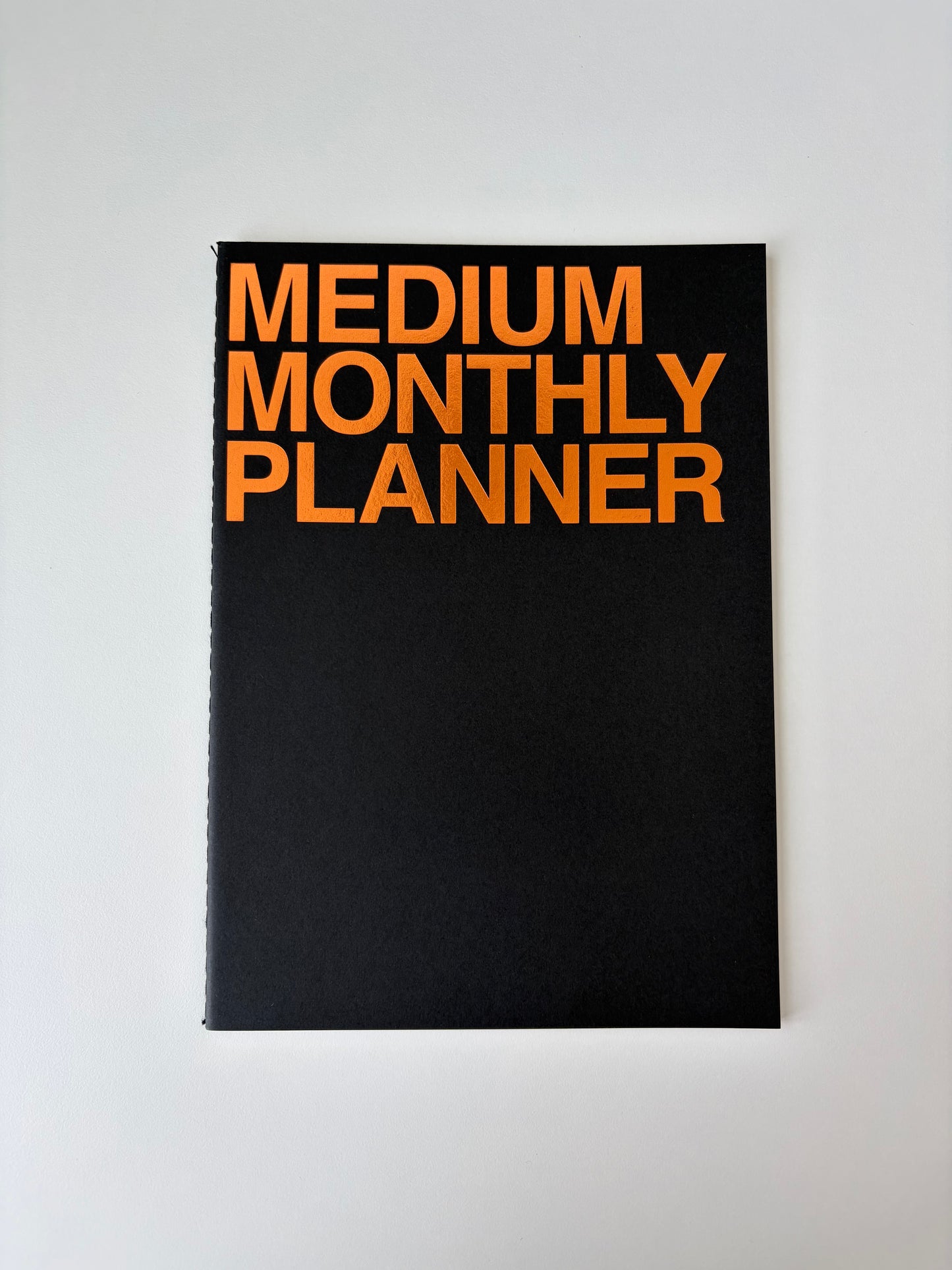 Medium Monthly Planner Notebook