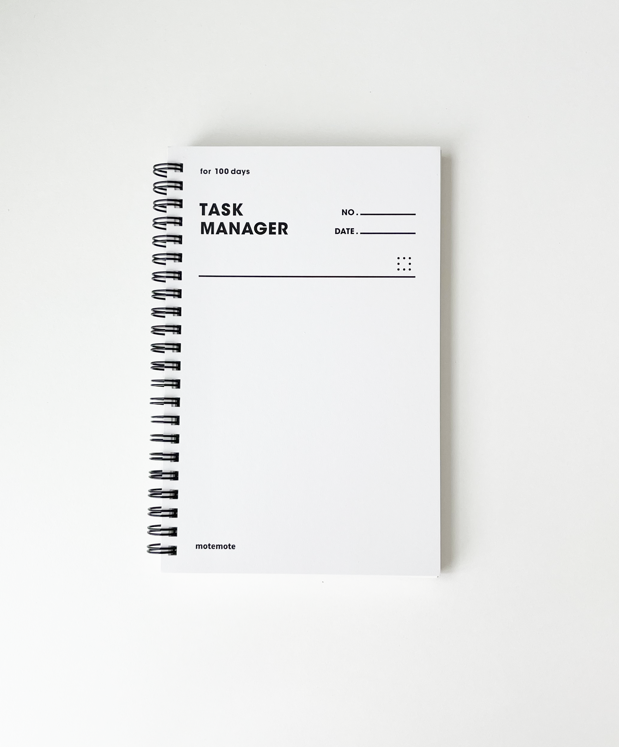 Motemote Task Manager 100 Day Planner – Editorial Grid