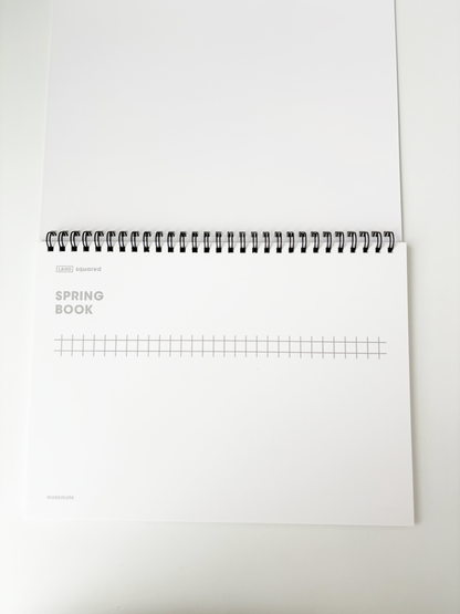 Motemote Squared Notebook Landscape 5mm Grid