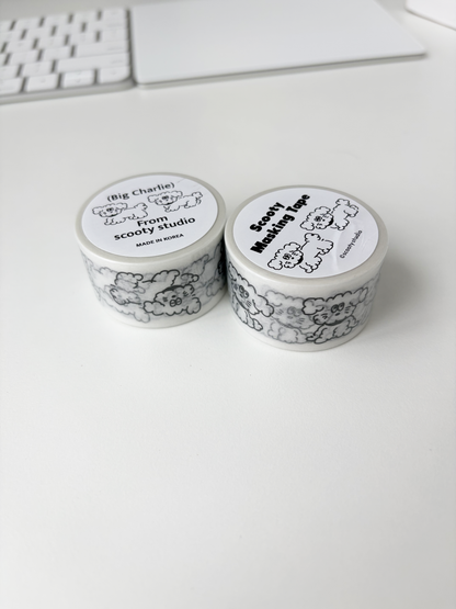 Scooty Big Charlie Washi Tape