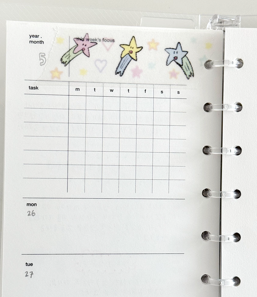 Scooty Big Stella Washi Tape