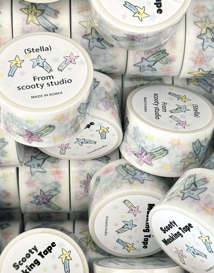 Scooty Big Stella Washi Tape