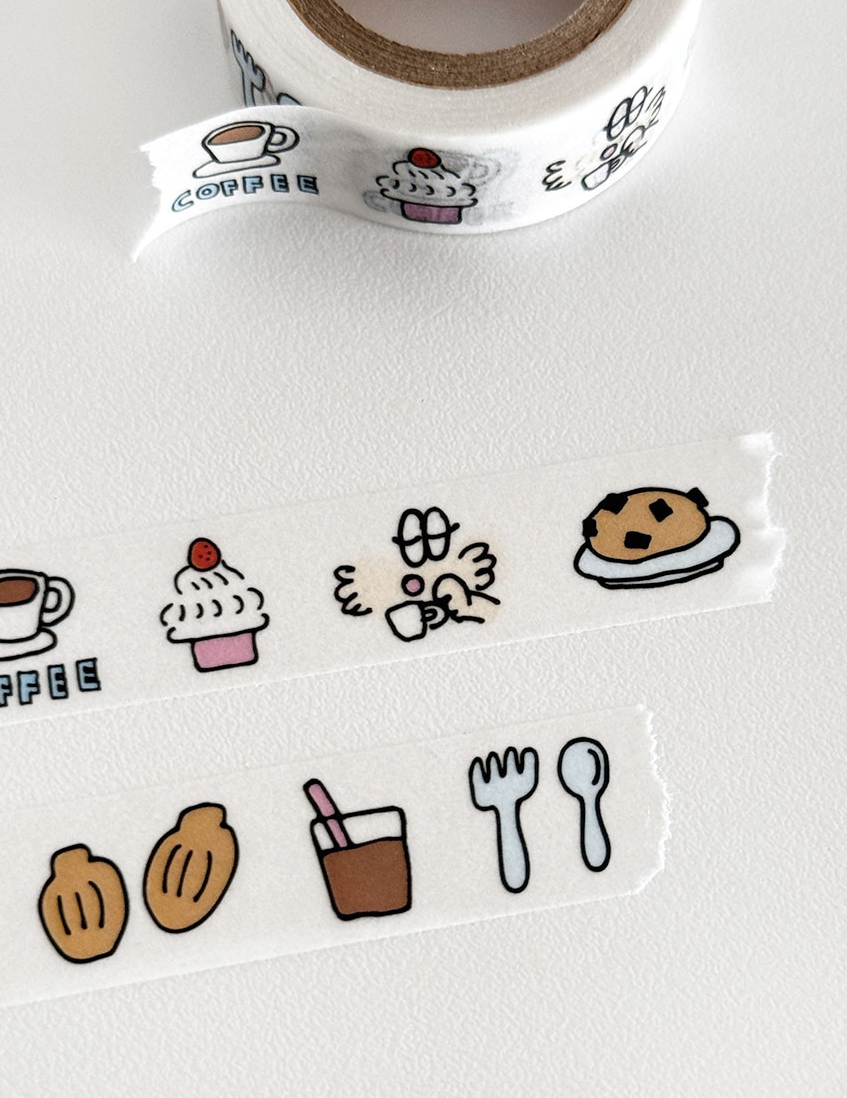 Scooty Cafe Washi Tape
