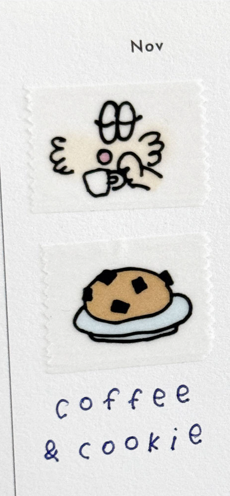 Scooty Cafe Washi Tape