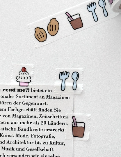 Scooty Cafe Washi Tape