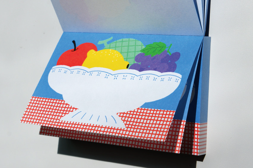 Fruit Tableware Memo Pad - Fruit Basket