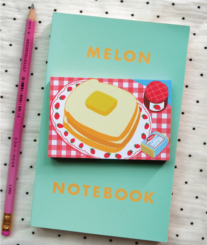 Fruit Tableware Memo Pad - Very Good Morning Plate