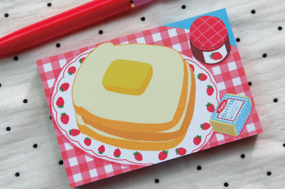 Fruit Tableware Memo Pad - Very Good Morning Plate