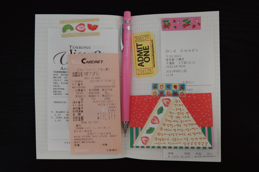 Fruit Dessert Memo Pad- Fruit Sandwich