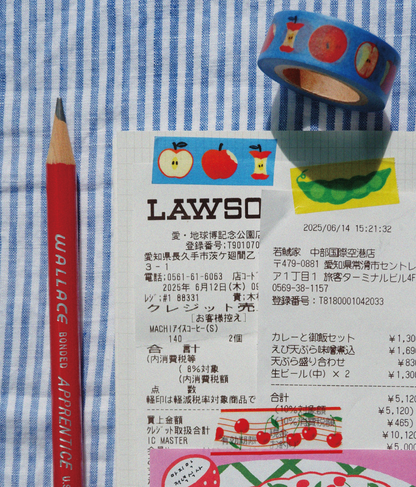 Shape of the Apple Washi Tape