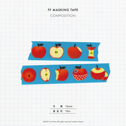 Shape of the Apple Washi Tape