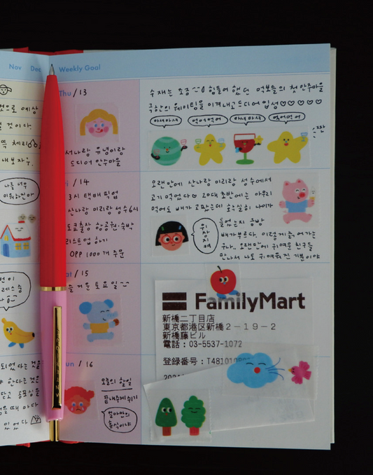 Cute faces Washi Tape