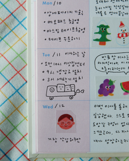 Cute faces Washi Tape