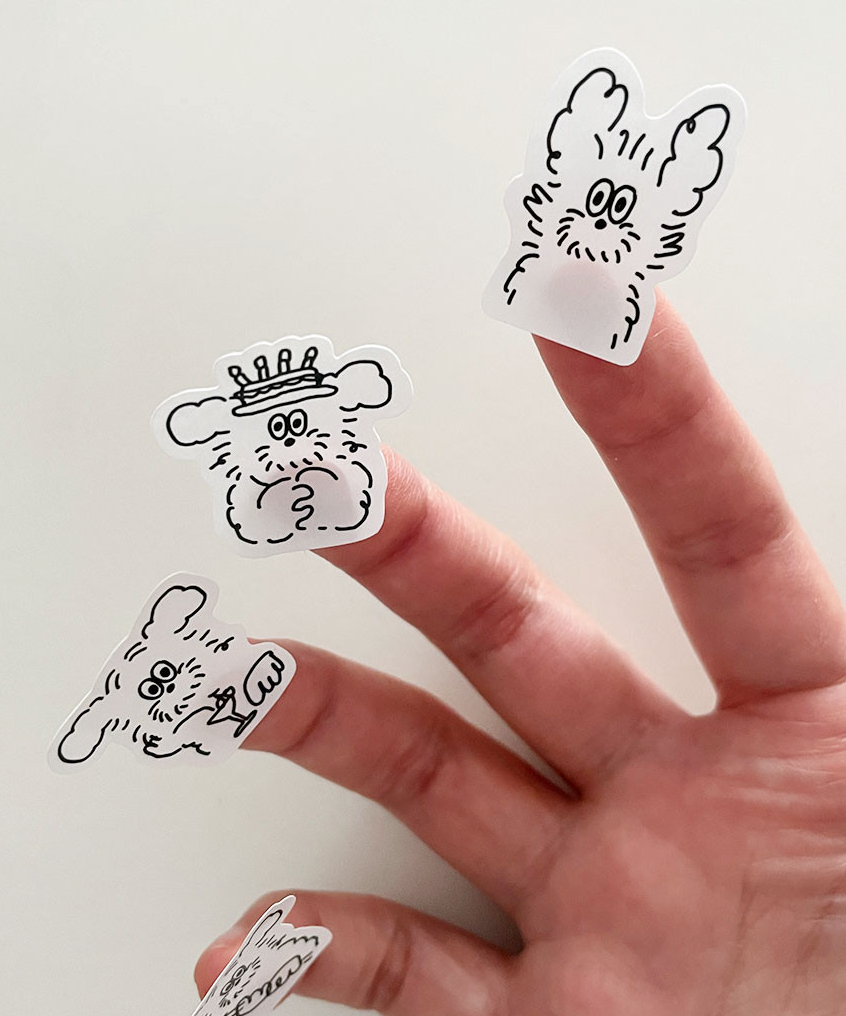 Scooty Studio Today's Michael Sticker 07