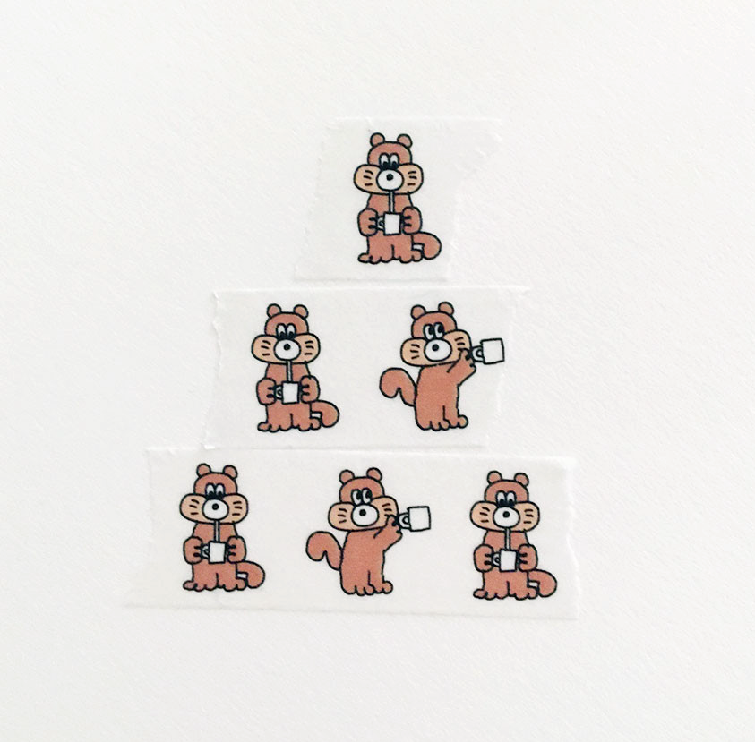 Coffee Time Washi Tape