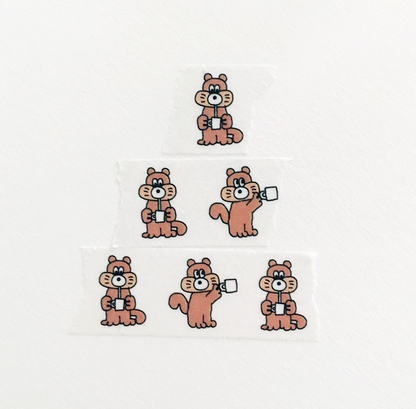 Coffee Time Washi Tape