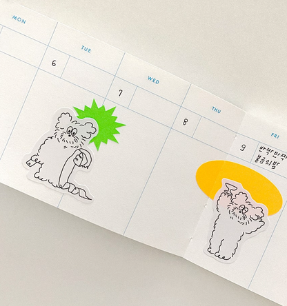 Scooty Studio Today's Michael Sticker 01