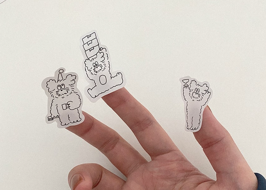 Scooty Studio Today's Michael Sticker 01