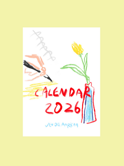 2026 Illustrated Wall Calendar (A4)