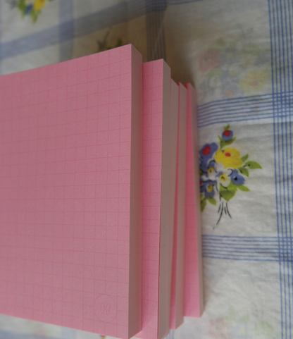 Fruit fries memo pad -  Vintage Stripe