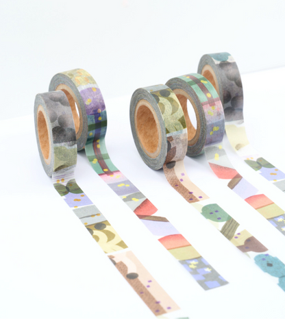 Analogue Keeper - Colorchip Masking Tape Washi Tape(2 Types)