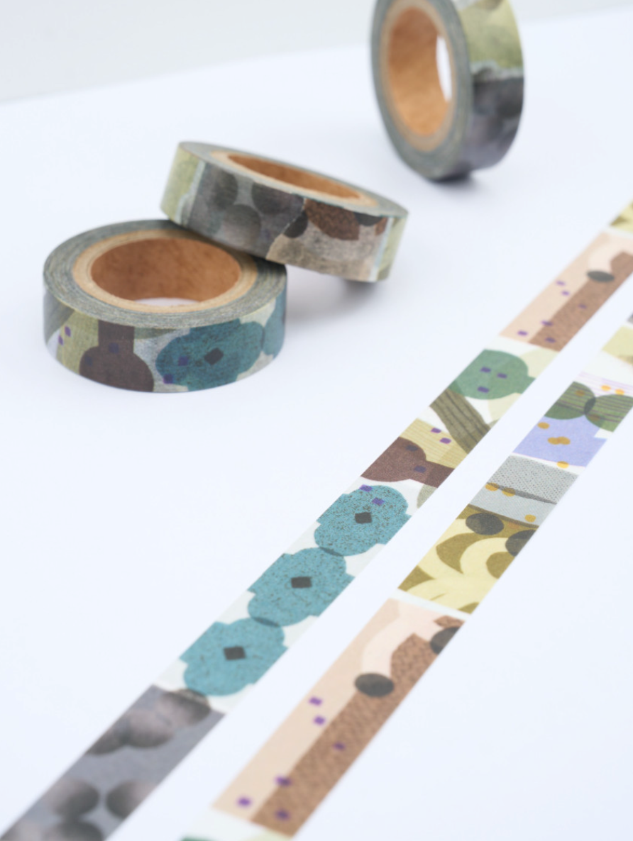 Analogue Keeper - Colorchip Masking Tape Washi Tape(2 Types)