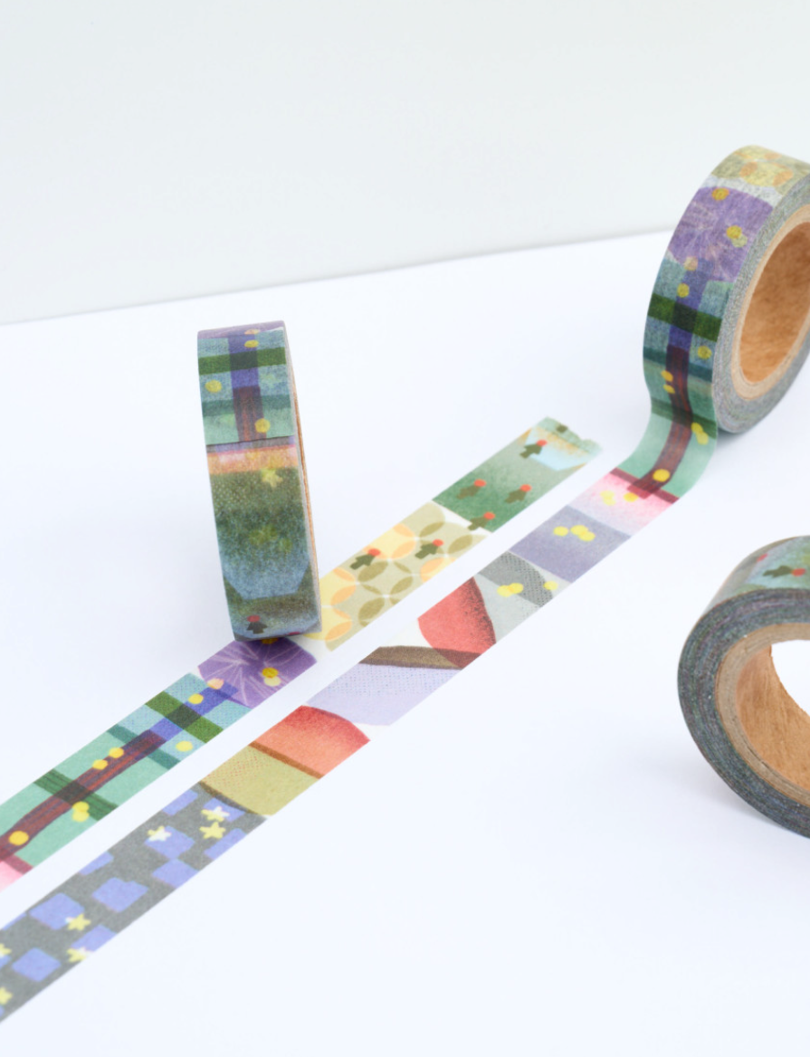 Analogue Keeper - Colorchip Masking Tape Washi Tape(2 Types)