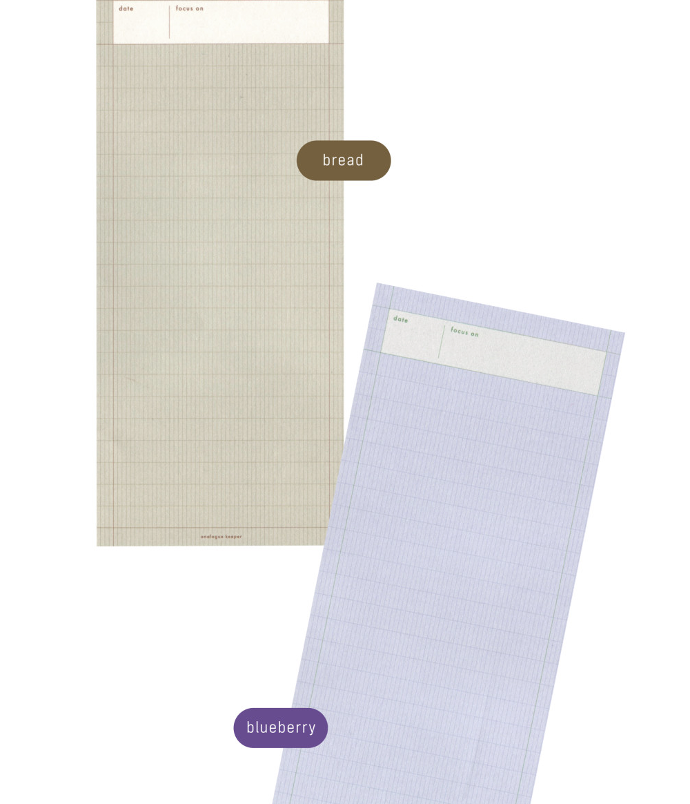 Analogue Keeper - Brief Memopad(2 Types)
