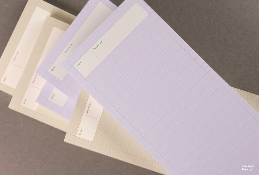 Analogue Keeper - Brief Memopad(2 Types)
