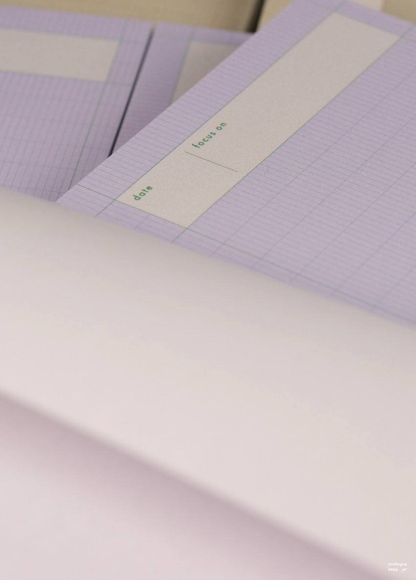 Analogue Keeper - Brief Memopad(2 Types)