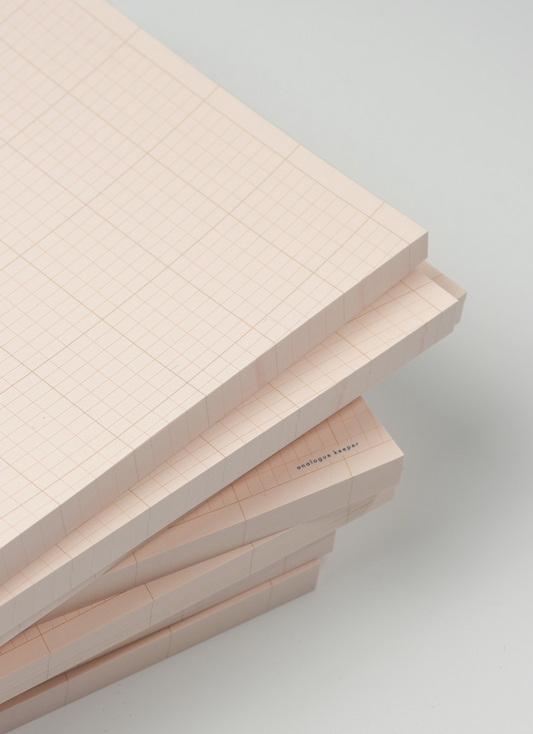 Analogue Keeper - Oval Grid Memopad(4 types)
