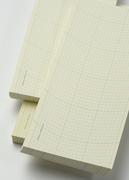 Analogue Keeper - Oval Grid Memopad(4 types)