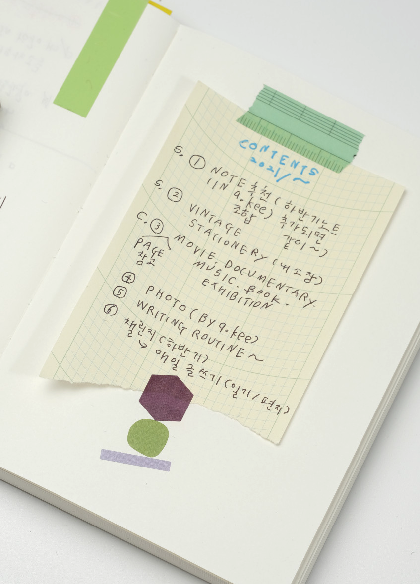 Analogue Keeper - Oval Grid Memopad(4 types)