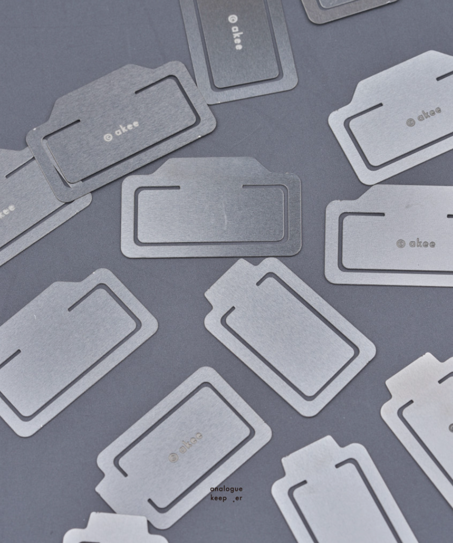 Analogue Keeper -  Index Clip Tab