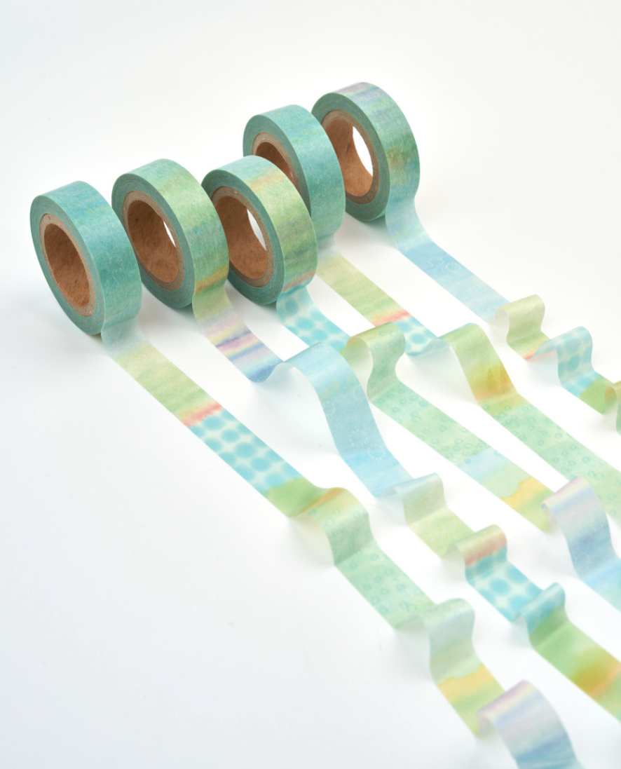 Analogue Keeper - Colorchip Masking Tape Summer Washi Tape
