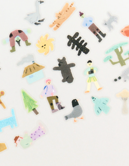 Analogue Keeper - Around Sticker Activity Set (2 Types)