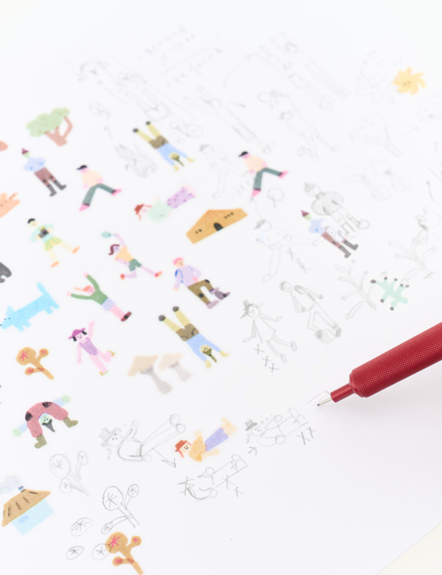 Analogue Keeper - Around Sticker Activity Set (2 Types)