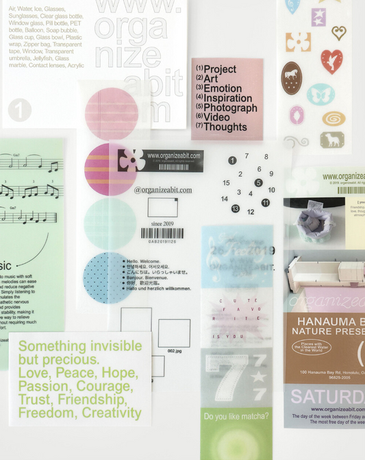 Organize a bit - Clear Pack